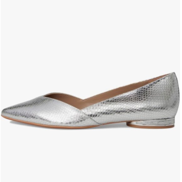 Naturalizer HAVN Slip-On Flats– Silver Snake Print -  **Brand new** - Picture 2 of 3